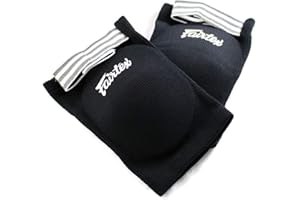 Fairtex Gomitiere elastiche EBE1 Muay Thai Kick Boxing Proteggono il tessuto morbido