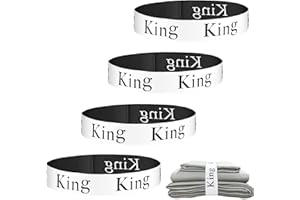 AOOTUERL 4 Pcs Bettlaken Storage Organizer Bands, Bettlaken Organisatoren und Lagerung, Elastisches Aufbewahrungs- und Organisationsband für Bettwäsche (King)