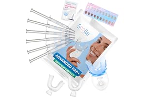 Smile Therapy Home Teeth Whitening Kit – Teeth Whiteners Formulated by Dentists Made in Britain | 8 Teeth Whitening Gel Pods Smile Whitening Gel & Teeth Whitening | 3D LED Teeth Whitening Light