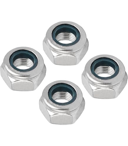 5 Dadi Sottili (dadi Per Marmellata) M12 X 1.25, Esagonali, In Acciaio Zincato, Mezzo Spessore 12mm - Foto 11