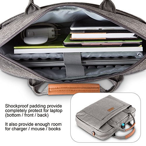 E-Tree 13-14 Zoll Laptoptasche Aktentaschen Handtasche Tragetasche Schulter Tasche Notebooktasche Laptop Sleeve Laptop H  lle f  r bis zu 14 Zoll Lapt