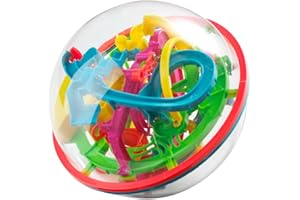 ADDICTABALL - 3D Kugellabyrinth 20 cm, 3D Puzzle Ball mit 138 Etappen, Kugelspiel, Geschicklichkeit Labyrinth Puzzle Ball, Geschenke, Geduldspiele für Kinder und Erwachsene ab 6 Jahren