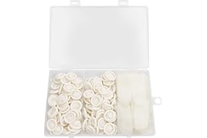 CISHOW 200 szt. żelowych nakładek na palce, lateksowe, antystatyczne, gumowe ochraniacze na palce, podparcie palca, bandaż, rękawy na palce, świetne rękawiczki na palce, do wyzwalania egzemy palców, pękania