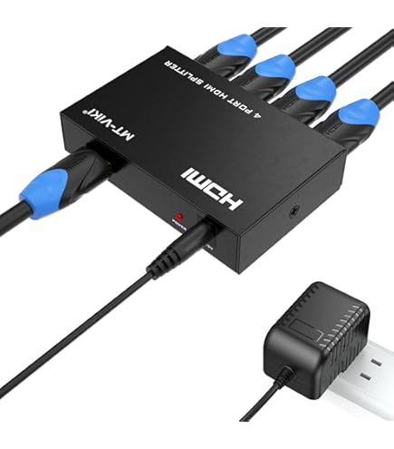 VSP01202 HDMI 2.0 Splitter 1x2 with Audio-EDID-Management