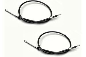 DAKATEC GERMANY DAKAtec 600012 Handbremsseil Hinterachse (2 Stück)