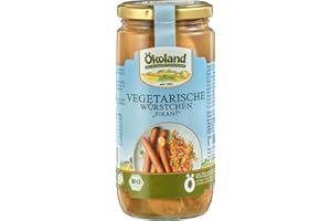ÖKOLAND Vegetarische Würstchen PIKANT 12 x 380 gr