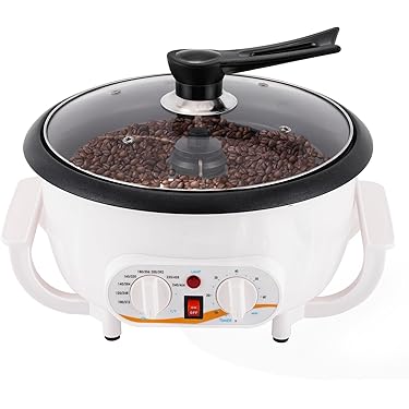 200g Kaffeeröster Mit 9 Röstkurven - Elektrischer Kaffeebohnenröster Für Zuhause