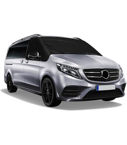 Maß Gardinen Für Mercedes V Klasse W447 W639 Fahrerhaus Abtrennung Schwarz