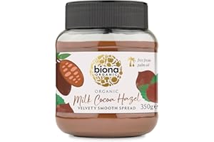 Biona Organic Milk Chocolate Hazelnut Spread, 350g