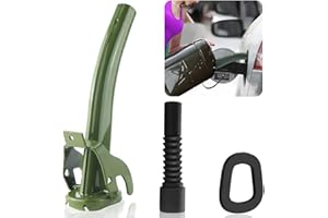 DNGH Bec Verseur Jerrican Metal Bec Bidon Carburant Bec Verseur pour Bidon d'essence Convient aux Bidons Métalliques de 5, 10 et 20 Litres