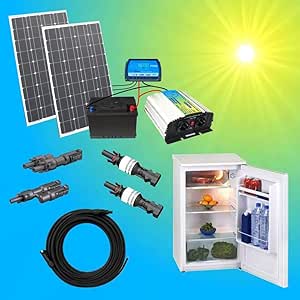 200w Solaranlage Kuhlschrank Komplettpaket 220v Tuv Amazon De Elektronik