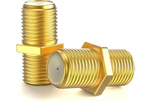 MAXX Satellite Coaxial Satellite Digital TV 5-Way Cable 135 dB F-Connector Gold-Plated Antenna Cable Class A+ Ultra HD 4K 3D 2 x F-connectors.