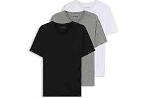 Hugo Boss Mężczyźni T-Shirt Vn 3P Co Koszulka, Wielokolorowy, XL