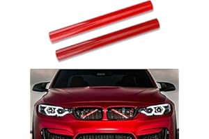 YIUBCZOQI Tiras para rejilla frontal para BMW 1, 2, 3, 4, 5, 6, 7, F20, F21, F22, F23, F30, F31, F32, F33, F36, G30, G32, G11, G12, G14, 2 unidades, color rojo