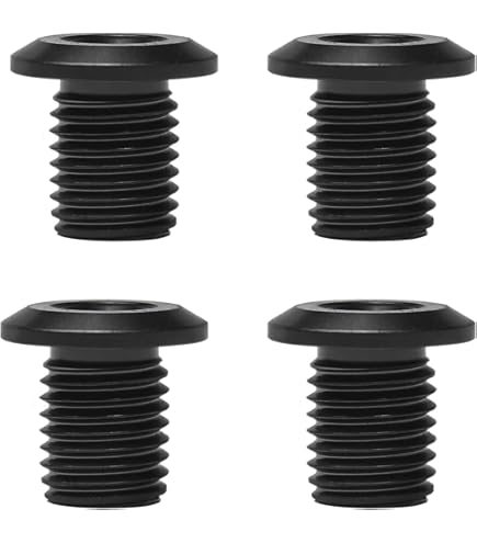 Evermotor M10XP1.25 tappi specchietti moto 2 filettatura destro M10 Coppia di tappi di chiusura per specchietti retrovisori per moto in alluminio CNC 2 pezzi in senso orario
