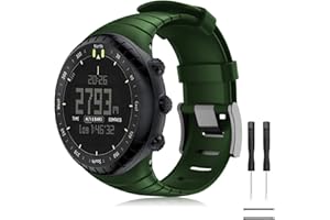 TOPsic Suunto Core pasek wymienny z miękkim metalowym zapięciem do zegarka Suunto Core Smart Watch