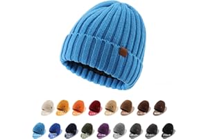 Magracy Men's Beanie Hat Winter Thermal Hat for Men Women Classic Knit Hat