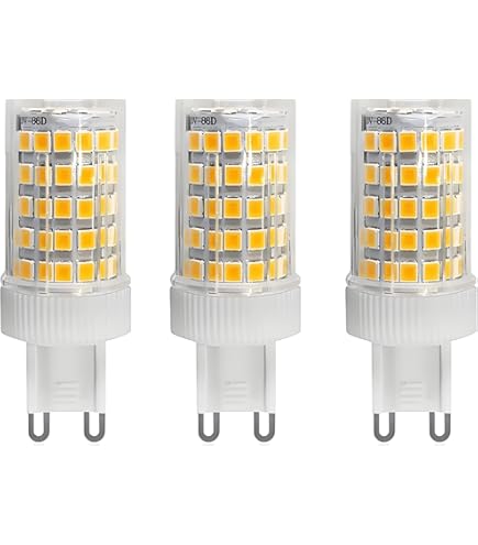 RANBOO Ampoule G9 LED 10W 800LM Blanc Froid 6000K, équivalen 50W-100W Halogène, AC 220-240V, Non