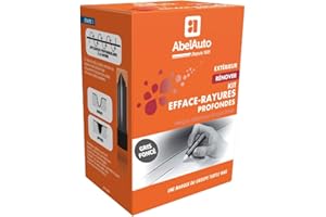 ABEL AUTO Kit efface Rayures Profondes Gris foncé