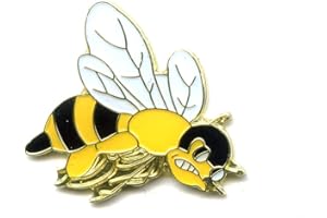 Badge en métal Wasp Wesp Vespa Guepe Insectes 0412
