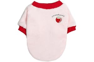 IZEFIA Suéter para Perros Ropa para Perros Suéter de Lana para Perros Abrigo Cálido de Invierno Pijamas de Frutas Suéter de Lana para Perro Pequeño Gato