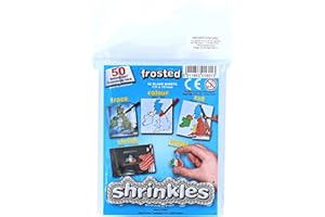 Art-WZ622 Shrinkles originales, de Shrink Art, Paquete de la sala de clase-helado, color amarillo (Keycraft WZ622) , color/modelo surtido