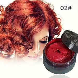 Buy Women Diy Hair Color Hair Wax Pomade Silver Ash Grandma Grey