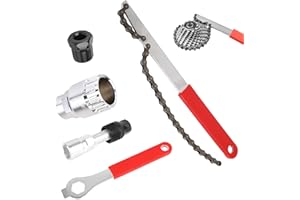 AUSYIWI Outil pour vélo avec clé à chaîne/clé à pignon/clé à roue libre, kit d'outils pour chaîne de vélo de course de montagne pour vélo de montagne