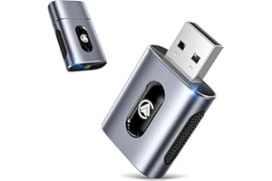 Jumpeak 2-in-1 CarPlay & Android Auto Wireless Adapter-Upgrade von Wired auf Wireless, Plug und Play, Mini & Stabil, kompatibel mit Autos mit Wired CarPlay/Android Auto & iPhone iOS 10+ / Android 11+