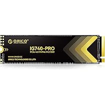 ORICO OG7000 4TB NVMe M.2 SSD（新品・未使用） OG7000 NVMe SSD – 7450MB/s, AES Encryption, Up to 4TB