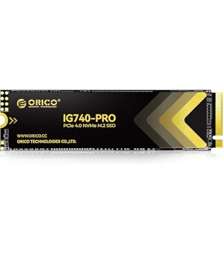 ORICO　OG7000　2TB　PCIe Gen4　NVMe SSD　爆速！ Amazon | ORICO OG7000 2TB PCIe Gen4 NVMe SSD、最大7450MB/s