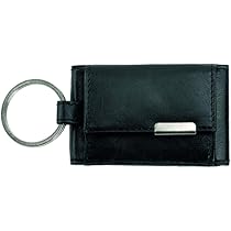 Alassio Kelnerportefeuille met Metalen Ketting Nappa Leer Zwart
