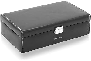 FrIEDrICH/23 Friedrich23 Uhrenkoffer – Uhrenkasten – Platz für 10 Uhren – abschließbar