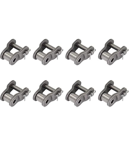 uxcell 8Pcs #50 Chain Master Connector Link Roller, 5/8