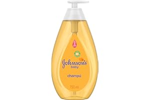Johnson's Baby Shampoo clásico con fórmula No llores más (750 ml), champú infantil para niños y bebés hipoalergénico y con pH equilibrado, champú sin parabenos