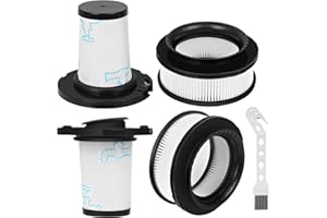 TOMKITY 4 Filtres pour Aspirateur Rowenta X-Force Flex 11.60 12.60 14.60 15.60 RH98** RH99** RH9878WO RH9879WO RH9898WO RH98A8WO RH98A9WO RH98A7WO RH98COWO RH9958WO RH9958WA RH9959WO ZR009007 ZR009008