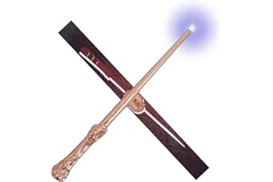 Aomig Baguette Magique de Luxe, Baguette Magique Collector Patronus, 31 cm, pour sorcière, Magicien, Cadeau pour Enfants