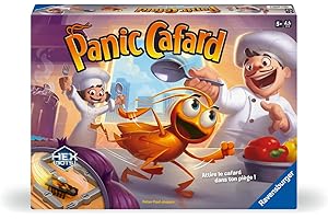 Ravensburger - Panic Cafard - Jeu de société - Enfants et Parents - Jeu de rapidité Rigolo - De 2 à 4 Joueurs à partir de 5 Ans - Mixte - 21443 - Version française