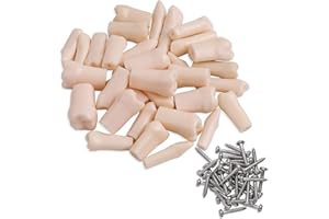 ANNWAH Replacement Resin Teeth for Dental Typodont Teeth Model, Dental Practice and Teaching Replace Detachable Model