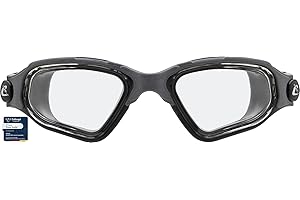 CRESSI Clear Eyes Goggles - Gafas de Natación Unisex de Silicona Pura con Tratamiento Molecular Antivaho para Lentes, Talla Única
