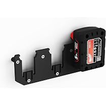Support Mural Pour Batteries Black+Decker 18V - NewGround Designs - Pour 3 Batteries - Vis Incluses - Fabriqué En Allemagne