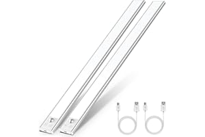 OUILA Lampe de Placard, Eclairage Led Rechargeable Interieur Placard,Sans Fi,Dimmable Lampe Led Detecteur Mouvement,Lumière Led pour Armoire Placard Escalier Cuisine