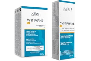 Bailleul | Anti-håravfall bunt hår och naglar | Cystiphane Fort kosttillskott 120 tabletter Cystiphane + anti-håravfall schampo 200 ml