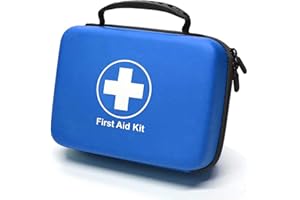 SHBC Kompaktes Erste-Hilfe-Set (228 Stück) Entwickelt für Familien-Notfälle. wasserdichte Eva Case&Bag ist ideal für das Auto