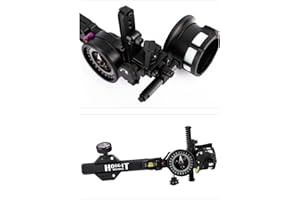 FAMKIT Compound Bow Sight 1 Pin Bow Sight Aluminum Alloy Archery Accessories