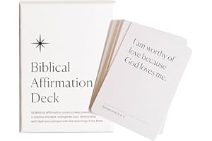 THE CHRISTIAN JOURNAL CO. Christian Affirmation Cards, Prayer Cards, Bible Verse Cards, Scripture Cards, Catholic Prayer Cards, Christian Gifts for Women & Men, Catholic Gifts, Religious Gifts for Women & Men