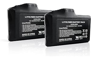 SNOW DEER Gants Chauffants Chaussettes chauffantes Batteries Rechargeables au Lithium polymère 7.4V 2200MAH