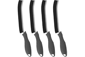 TQRR 4 Pièces Brosse Nettoyage Salle de Bain - Brosse à Joint Carrelage Poil Dur pour Cuisine et Fenêtre Éviers Toilettes WC Baignoire Carrelage Sol (4, Gris)