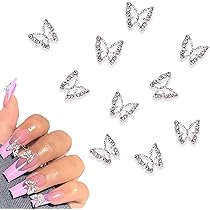 Petites Papillons Miniatures, Accessoires De Jardin Féerique, Mini Figurines En Résine, Micro Paysage, Maison De Poupée, Bricolage Artisanat De Décoration, Carrelage à Ongles 3D