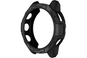 ISABAKE Protector Case for Garmin Fenix 7/Fenix 7 Solar, Soft TPU Bumper Shell